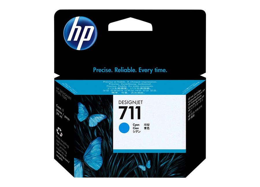 Картридж для плоттеров  HP DesignJet 711 Cyan 29 мл (CZ130A)