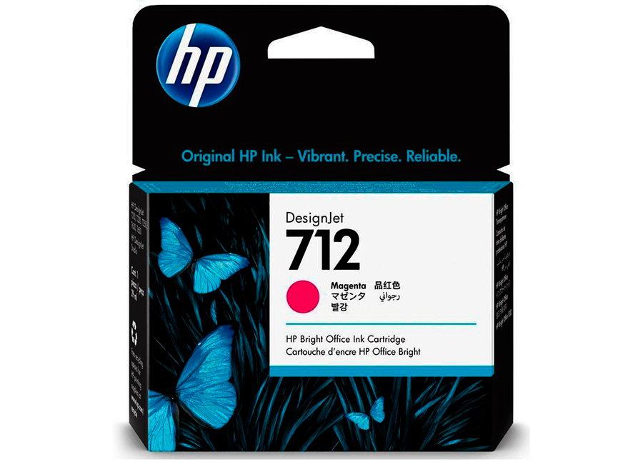 Картридж для плоттеров  HP DesignJet 712 Magenta 29 мл (3ED68A)