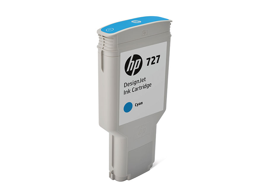 Картридж для плоттеров  HP DesignJet 727 Cyan 300 мл (F9J76A)