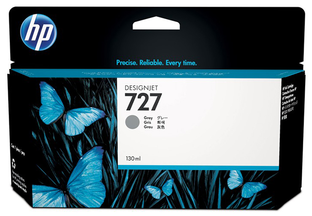 Картридж для плоттеров  HP DesignJet 727 Gray 130 мл (B3P24A)