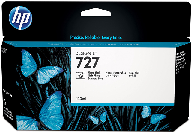 Картридж для плоттеров  HP DesignJet 727 Photo Black 130 мл (B3P23A)