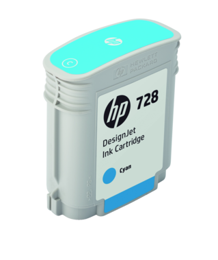 Картридж для плоттеров  HP DesignJet 728 Cyan 40 мл (F9J63A)
