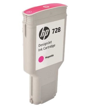 Картридж для плоттеров  HP DesignJet 728 Magenta 300 мл (F9K16A)