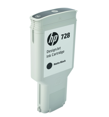 Картридж для плоттеров  HP DesignJet 728 Matte Black 300 мл (F9J68A)