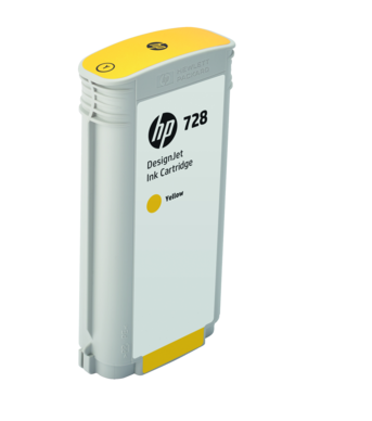 Картридж для плоттеров  HP DesignJet 728 Yellow 130 мл (F9J65A)
