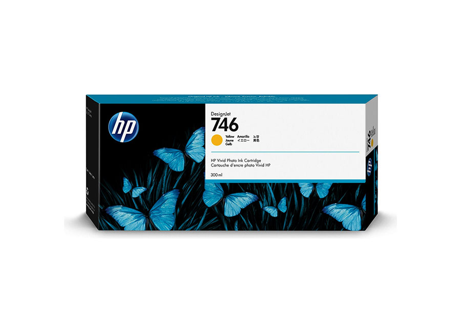 Картридж для плоттеров  HP DesignJet 746 Yellow 300 мл (P2V79A)