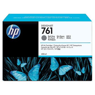 Картридж для плоттеров  HP DesignJet 761 Dark Gray 400 мл (CM996A)