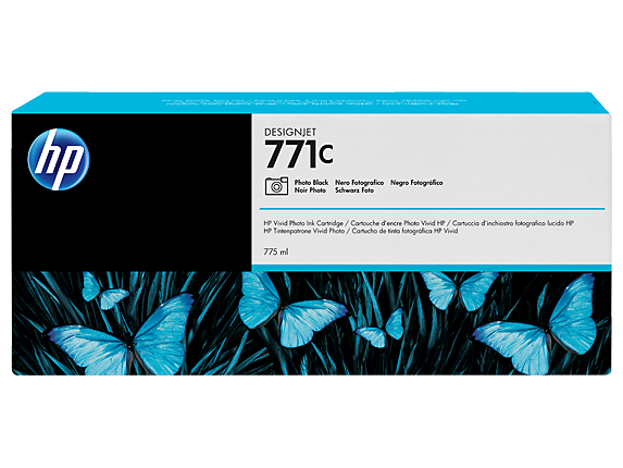 Картридж для плоттеров  HP DesignJet 771C Photo Black 775 мл (B6Y13A)