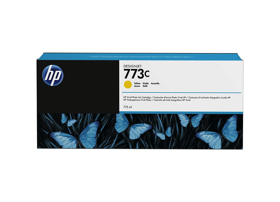 Картридж для плоттеров  HP DesignJet 773C Yellow 775 мл (C1Q40A)