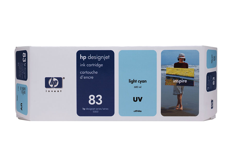 Картридж для плоттеров  HP DesignJet 83 Light Cyan 680 мл (C4944A)