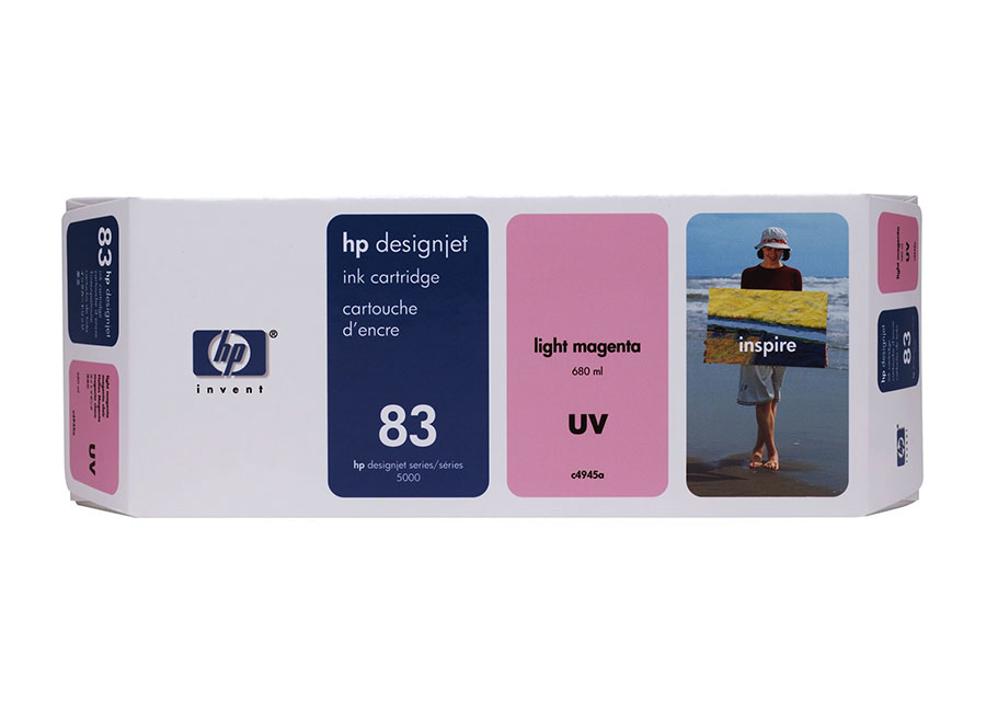 Картридж для плоттеров  HP DesignJet 83 Light Magenta 680 мл (C4945A)