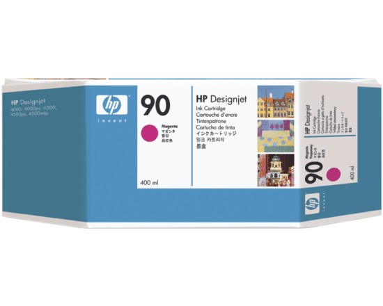 Картридж для плоттеров  HP DesignJet 90 Magenta 400 мл (C5063A)