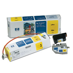 Картридж для плоттеров  HP DesignJet CP Ink System Yellow (C1809A)