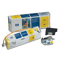 Картридж для плоттеров  HP DesignJet CP UV Ink System Yellow (C1895A)