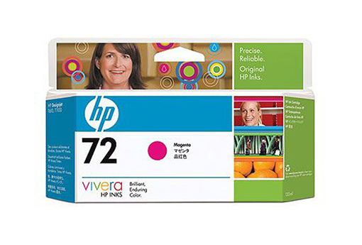 Картридж для плоттеров  HP Vivera 72 Magenta 130 мл (C9372A)
