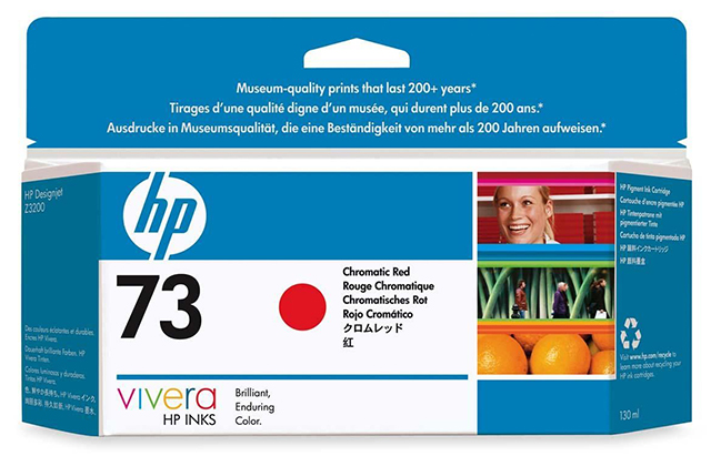 Картридж для плоттеров  HP Vivera 73 Chromatic Red 130 мл (CD951A)