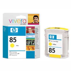 Картридж для плоттеров  HP Vivera 85 Yellow 69 мл (C9427A)