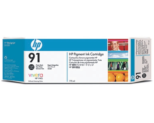 Картридж для плоттеров  HP Vivera 91 Photo Black 775 мл (C9465A)