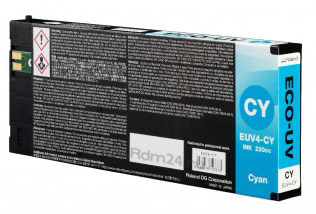 Картридж для плоттеров  Roland ECO-UV Cyan 220 мл (EUV4-CY)