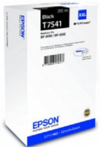 Картридж экстраповышенной емкости с черными чернилами Epson T7541 для WF-8090