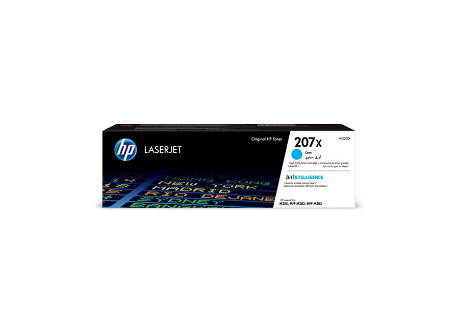 Картридж HP 207X голубой