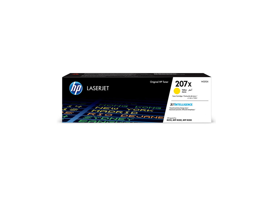 Картридж HP 207X желтый
