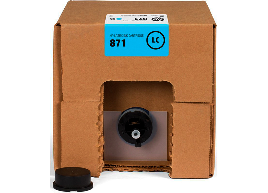 Картридж HP Latex 871 Light Cyan 3 л (G0Y83C)