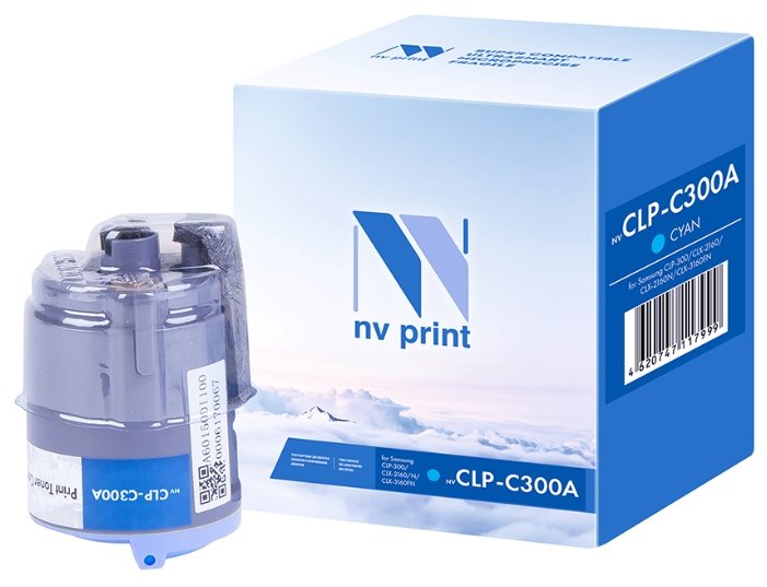 Картридж NV Print CLP-C300A