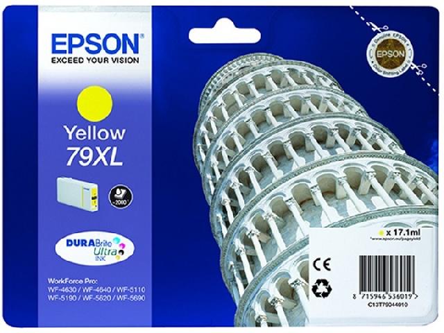 Картридж повышенной емкости с желтыми чернилами Epson T7904 для WF-5110DW