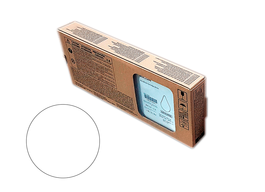 Картридж повышенной ёмкости Ricoh AR Bulk ink cartridge White 1200 мл (344111)
