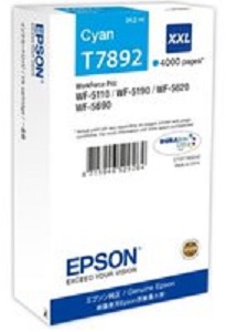 Картридж с голубыми чернилами Epson T7562 для WF-8090