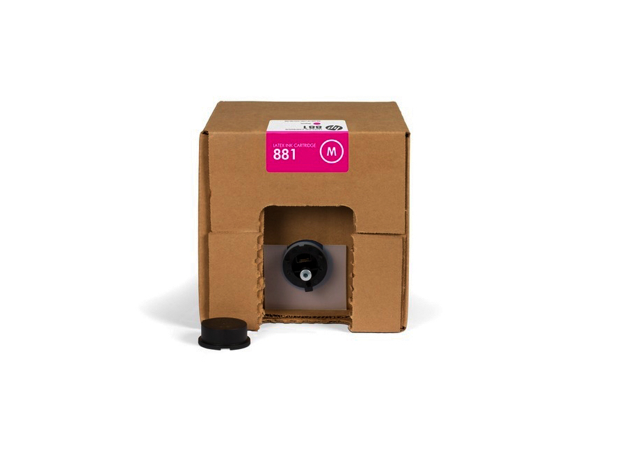 Картридж с латексными чернилами HP 881 Latex Magentan 5 л (CR332A)