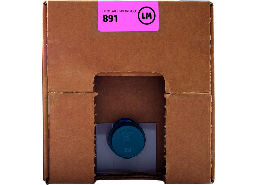 Картридж с латексными чернилами HP 891 Latex Light Magenta 10 л (G0Y77A)