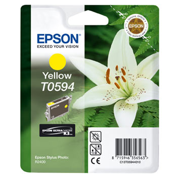 Картридж с желтыми чернилами Epson T0594 (C13T05944010)