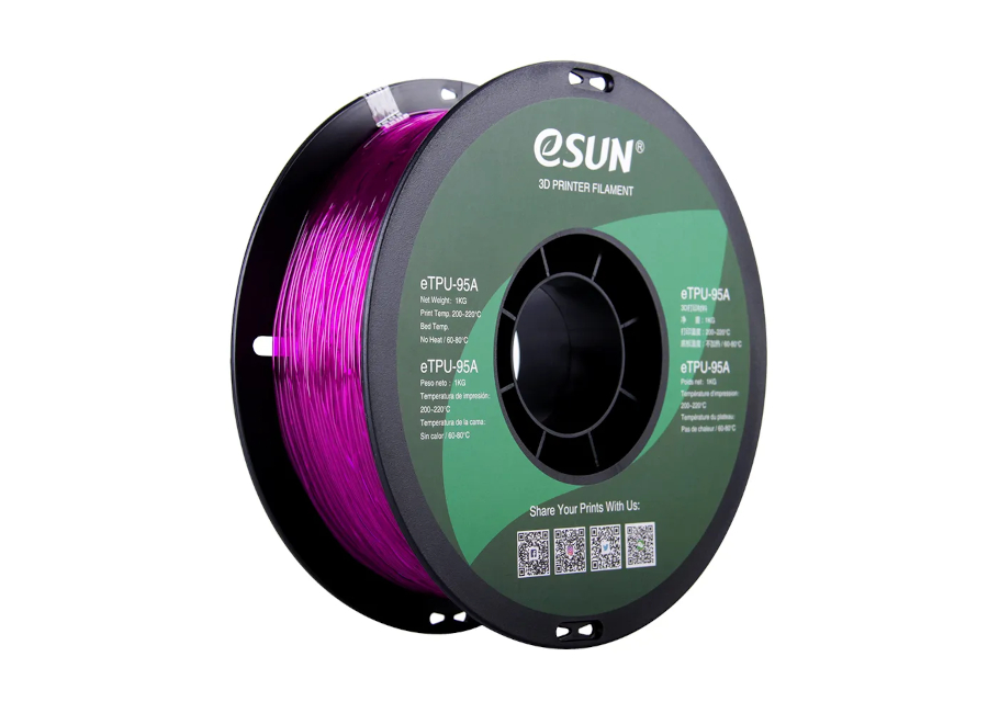 Катушка eTPU-95A пластика ESUN 1.75 мм 1 кг