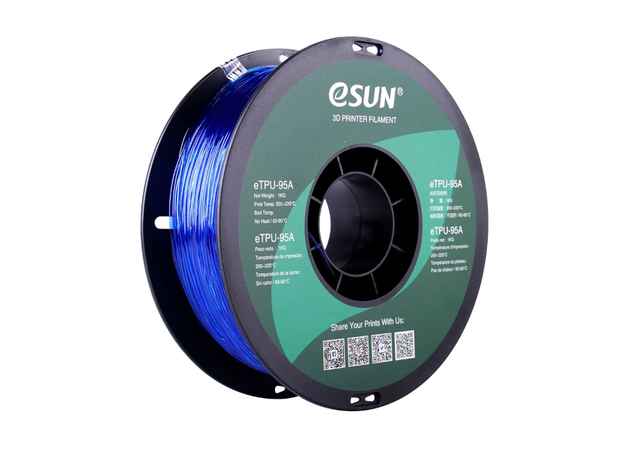 Катушка eTPU-95A пластика ESUN 1.75 мм 1 кг
