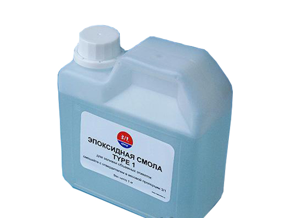 Комплект из эпоксидной смолы Type1 Epoxy и отвердителя Type1 Hardener 3/1