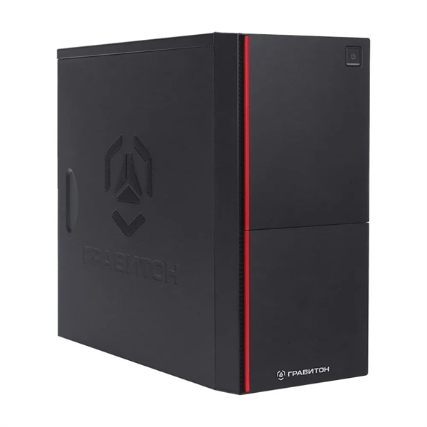 Компьютер  ПК ГРАВИТОН Д50А RYZEN 5 5500/4GBGTX1650/16GB/SSD480GB/FP_2xUSB3_2xUSB2_1xType-C/500W/K+M/NO OS/WR3G ( Минпромторг )