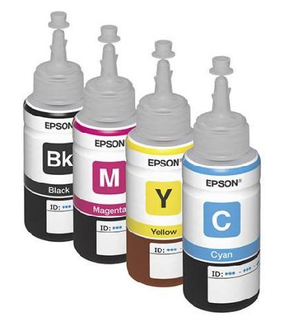 Контейнер с черными чернилами Epson T6641 для L100