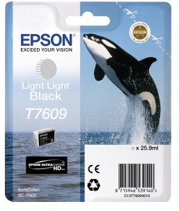 Контейнер с светло-серыми чернилами Epson T7609 для SC-P600 (C13T76094010)