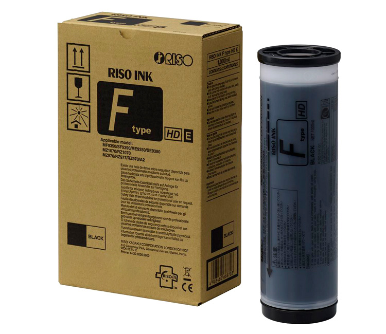 Краска черная RISO Kagaku FII TYPE HD Black (S-8134E)