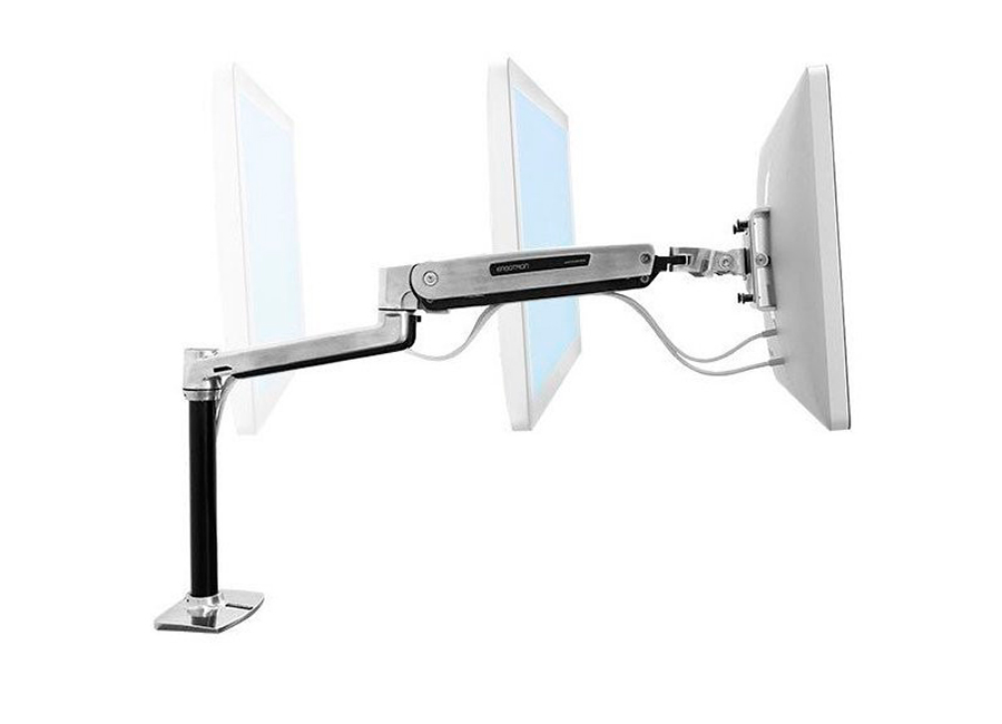 Крепление  Ergotron LX HD Sit-Stand "Рука" (45-384-026) для монитора настольное