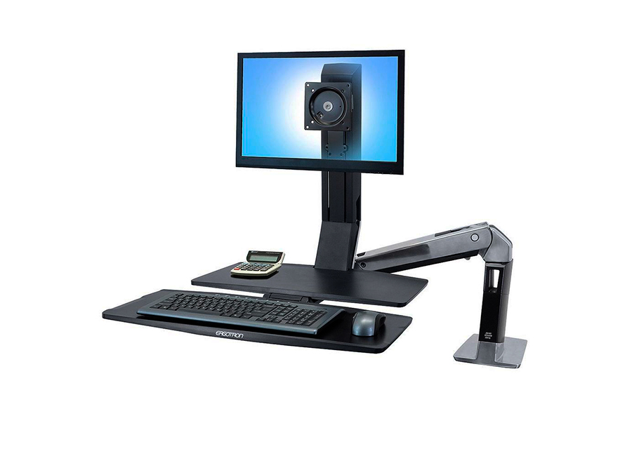 Крепление  Настольное для монитора с рабочей поверхностью Ergotron WorkFit-A II (24-317-026)