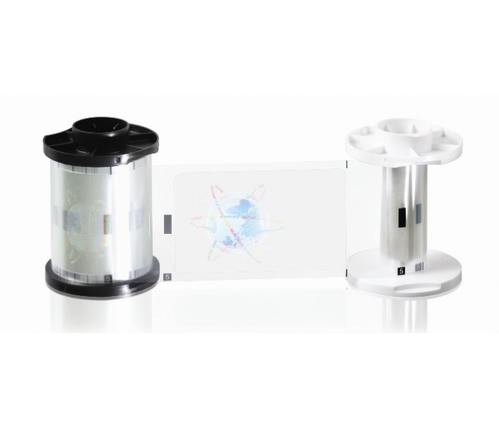 Ламинационная лента Fargo Holographic PolyGuard 1.00 mil с голограммой 82224