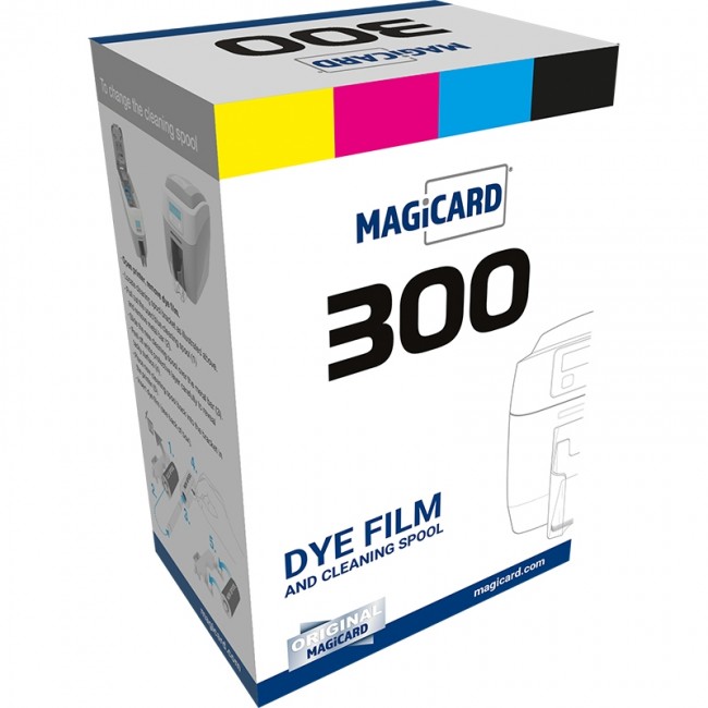 Лента для цветной печати на 250 отпечатков для принтеров Magicard 300 Duo