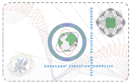 Лента ламинационная с голограммой и UV защитой DuraGard Optigram 1.0 mil Datacard Certified Supplies Datacard 508913-001