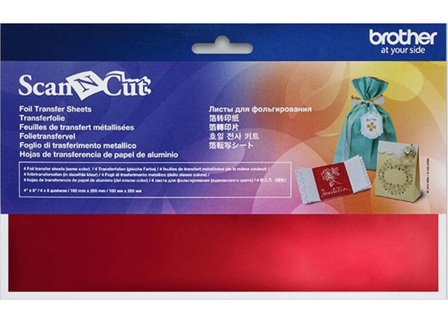 Лист для фольгирования Brother CAFTSRED1 (красный)