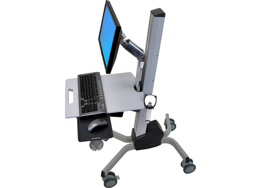Мобильная рабочая станция для монитора Ergotron Neo-Flex LCD Cart (24-206-214)
