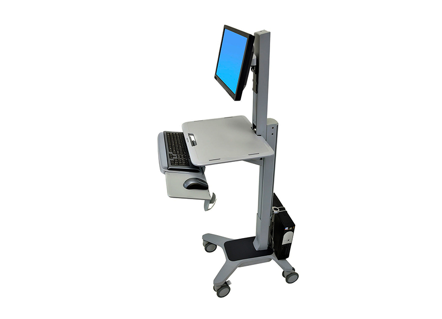 Мобильная стойка  Мобильное рабочее место для монитора до 30" Ergotron WorkFit-C Single LD Sit-Stand Workstation (24-216-085)
