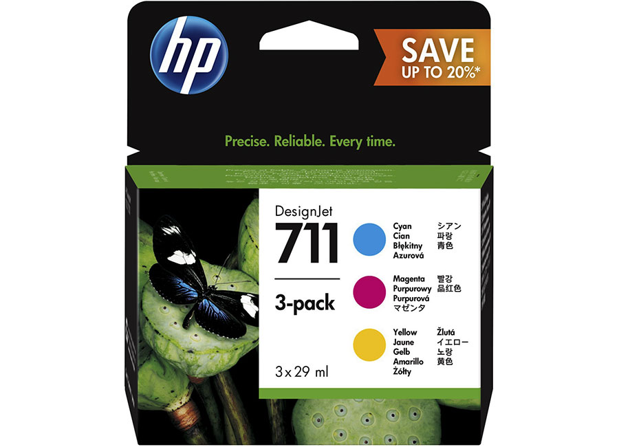 Набор картриджей HP DesignJet 711 MultiPack Cyan